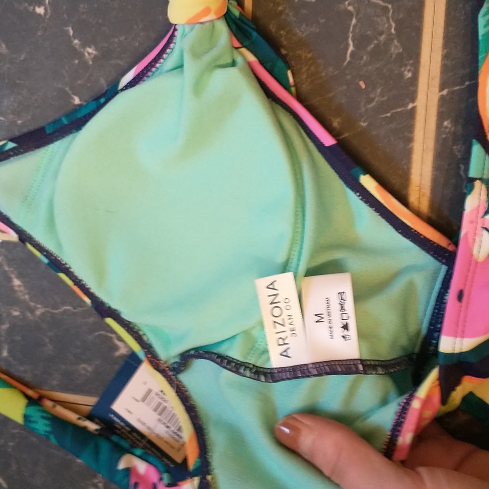 Arizona High-waisted One Piece Bathing Suit Tropical swim suit beach wear Bikini - Picture 14 of 17